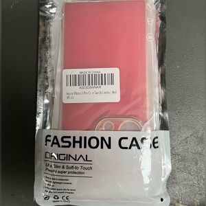 iPhone 14 pro max red fashion phone case